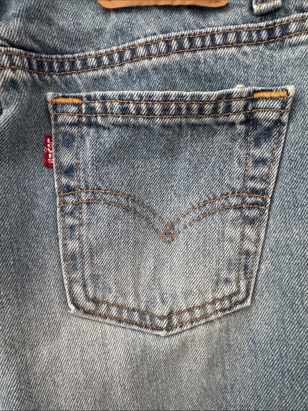 Levis Vintage 2002 Y2K 515 Blue Bootcut Jeans - Picture 6 of 7